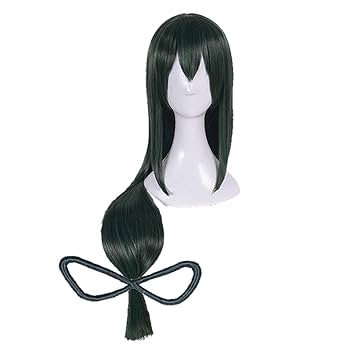 ヒロアカ　梅雨ちゃん　ウィッグ　ウィッグパーツ　ゴーグル手袋付き　コスプレ 2025年最新】蛙吹梅雨 ウィッグの人気アイテム - メルカリ